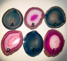 Charger l'image dans la galerie, Agate tranche (support inclus)