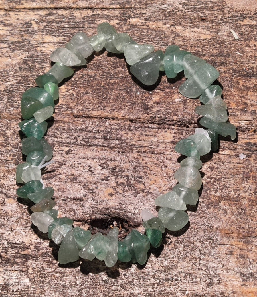 Bracelet élastique pépites  Aventurine