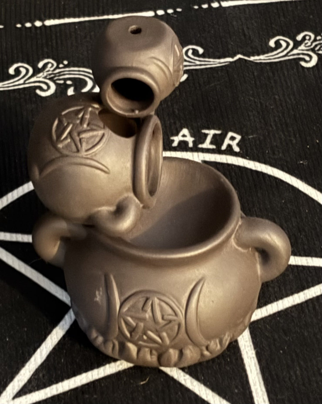 Brûle encens Backflow chaudron/cascades 3.25x5.25