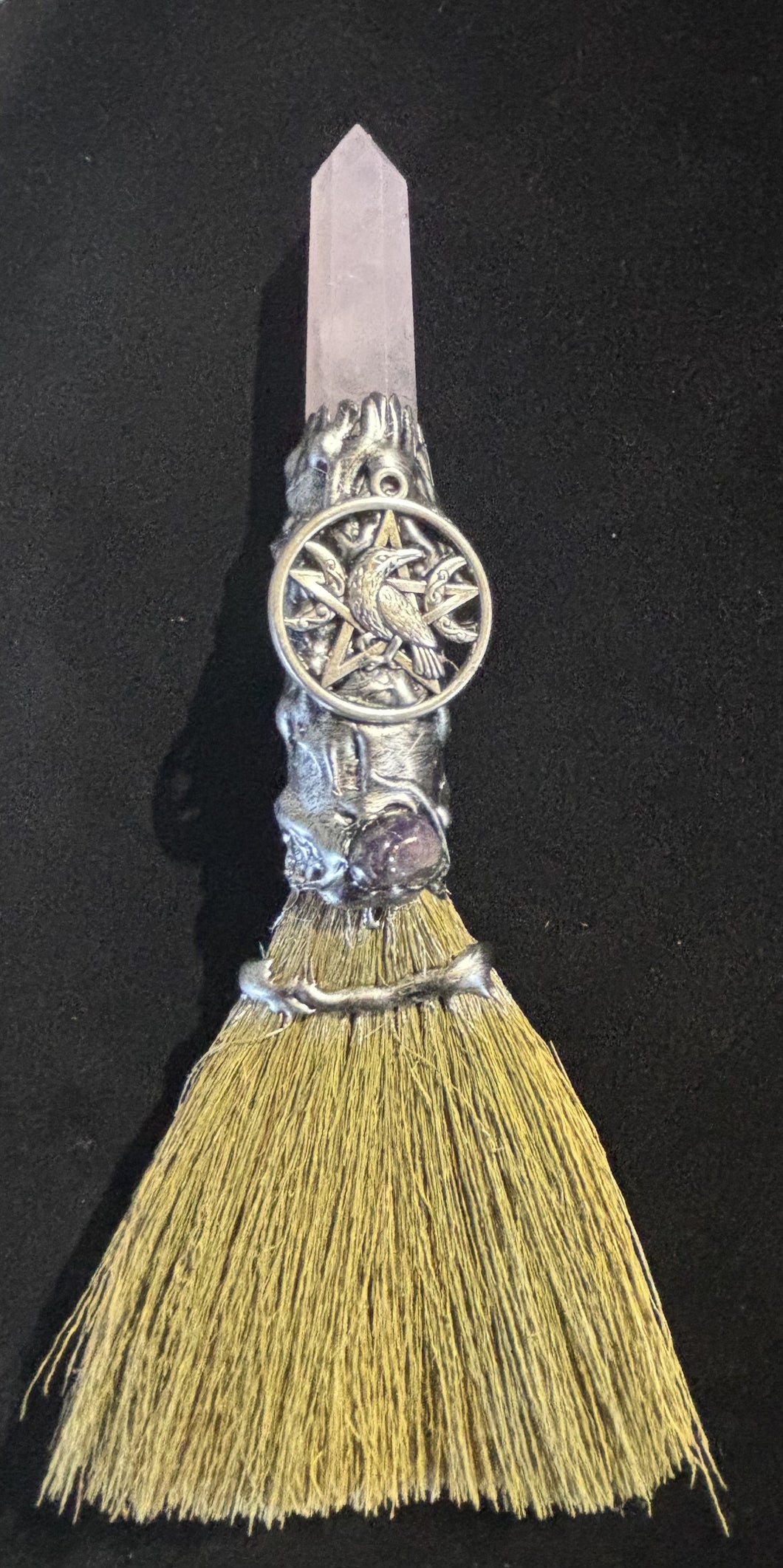 Beson d'autel Quartz rose & Corbeau 8 L