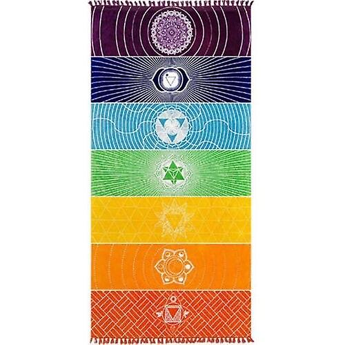 Tapisserie Méditation Chakra  59'' x 27,5'' polyester