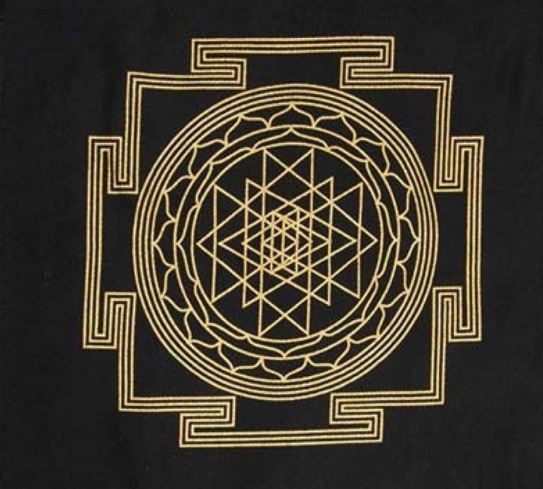 Tapis cristaux Sri Yantra