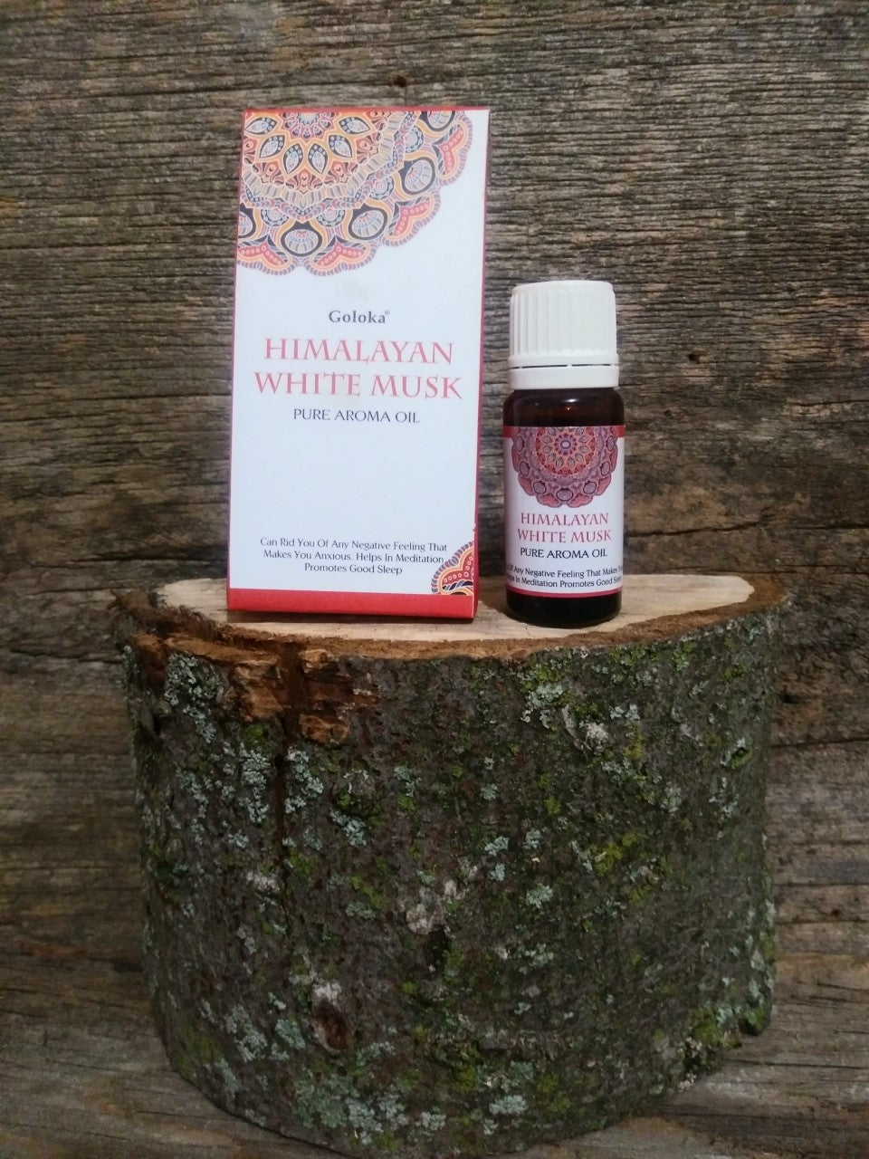 Goloka Huile parfumée Musk Blanc d'Himalaya 10ml