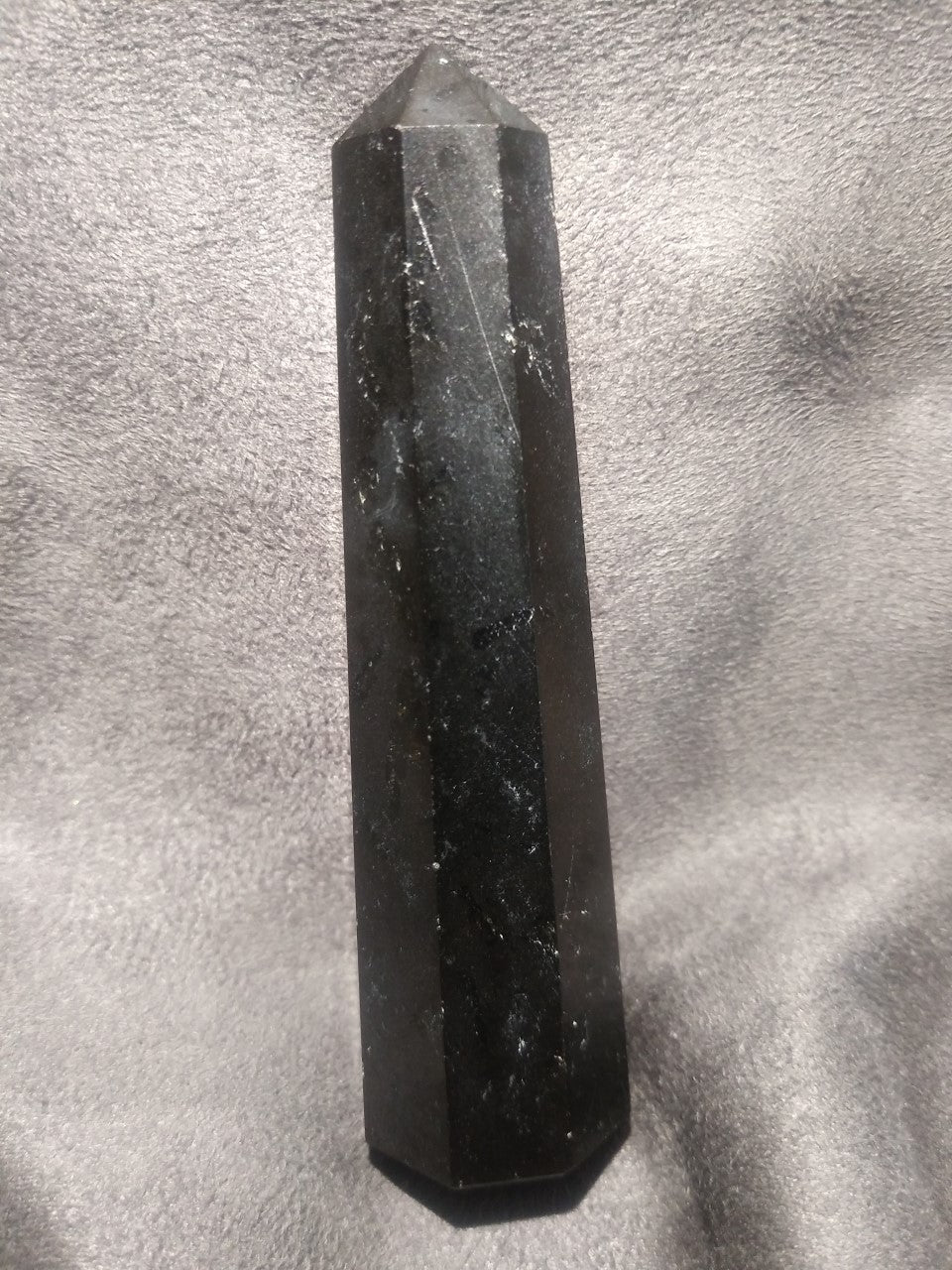 Tourmaline noire Obélisque pointe poli 3''- 4''