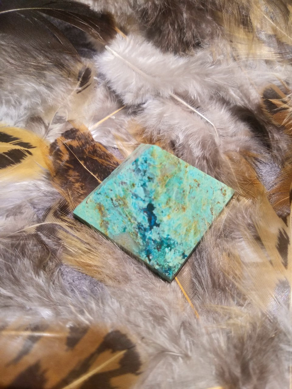 Pyramide Chrysocolle 25-30mm