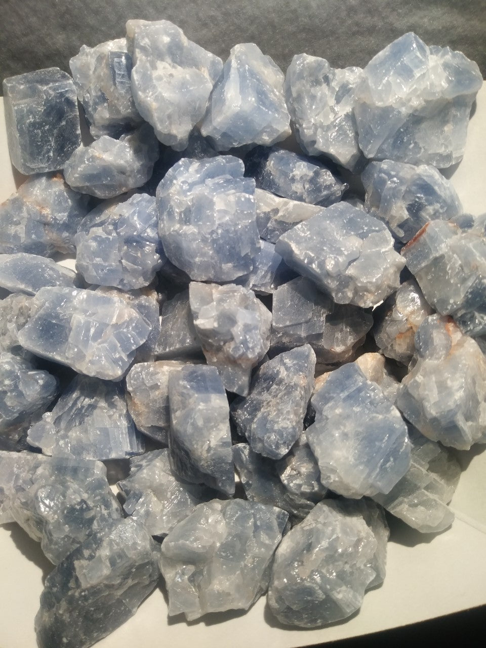 Calcite bleue brute