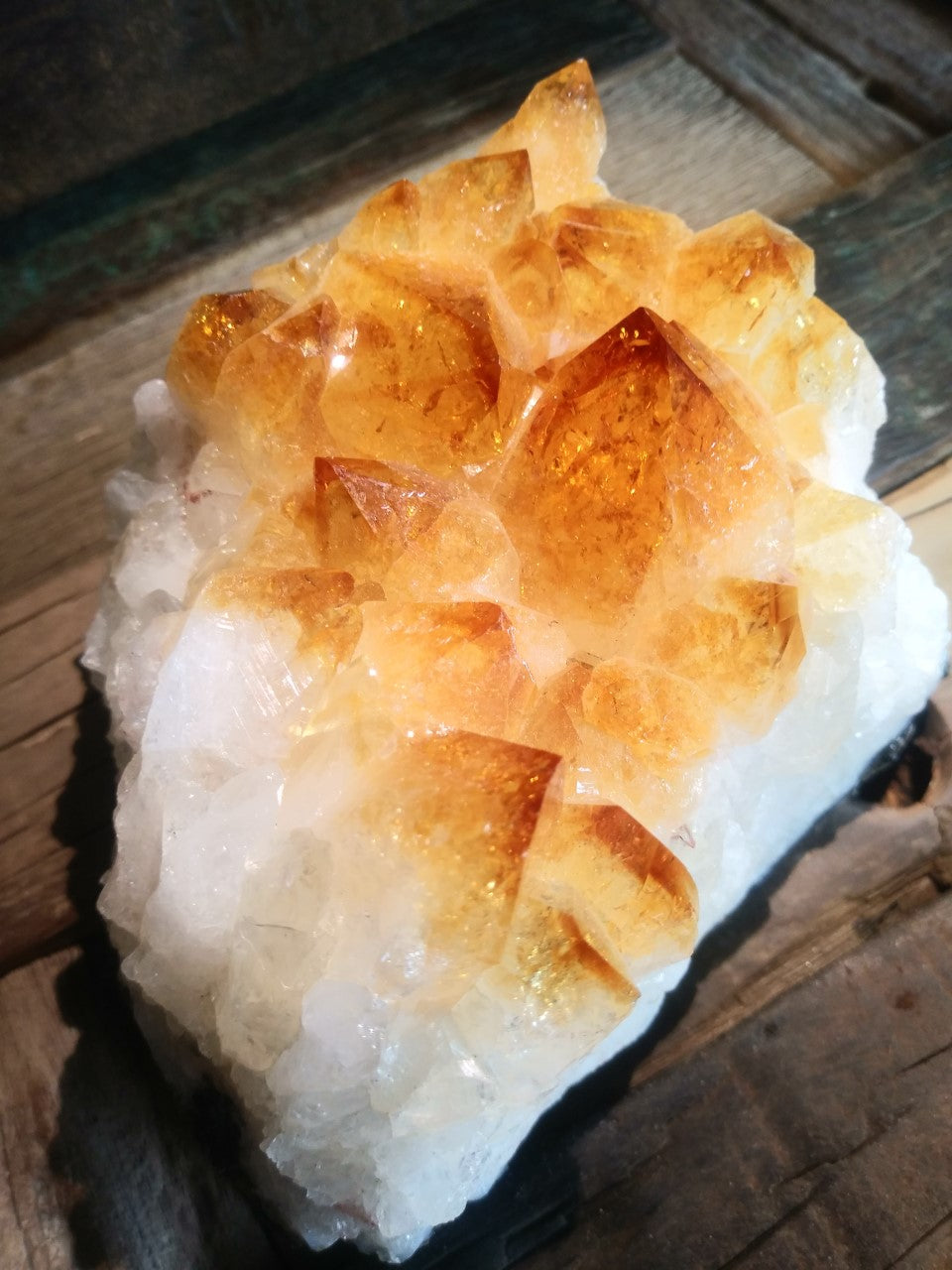 Citrine cluster