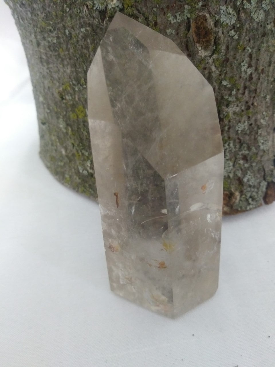 Quartz fumé pointe