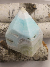 Charger l&#39;image dans la galerie, Calcite Turquoise Caraïbes top poli
