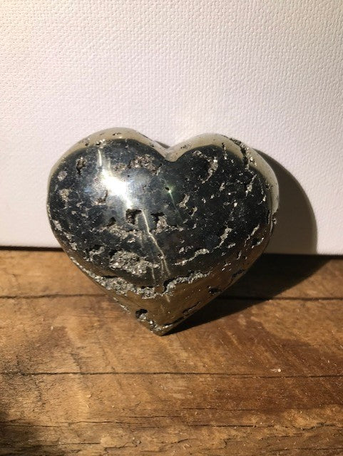 Pyrite en coeur bombé