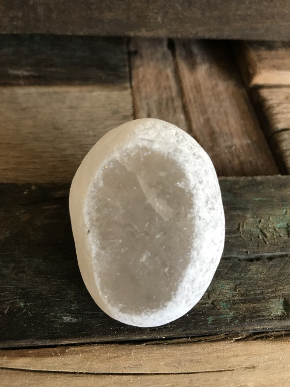 Emma eggs Quartz fumé  ( pierre du voyant )