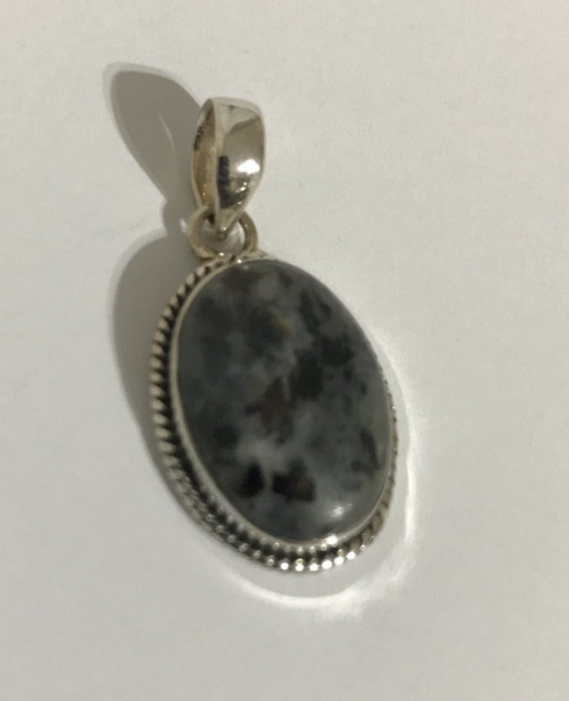 Pendentif Astrophylite en argent sterling