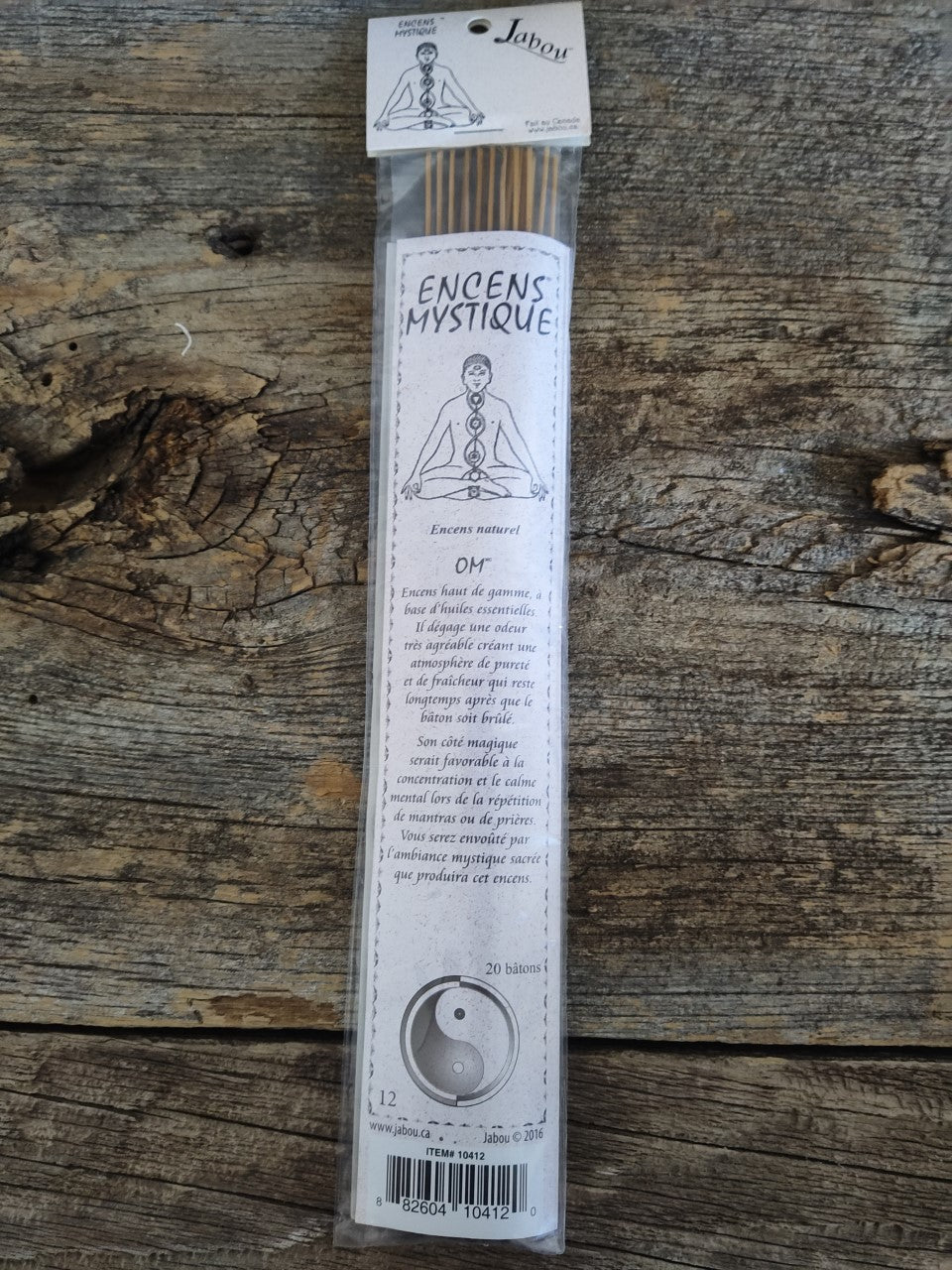 Encens naturel Mystique  OM