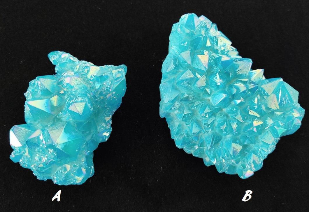 Quartz Aura Aqua ( druse )