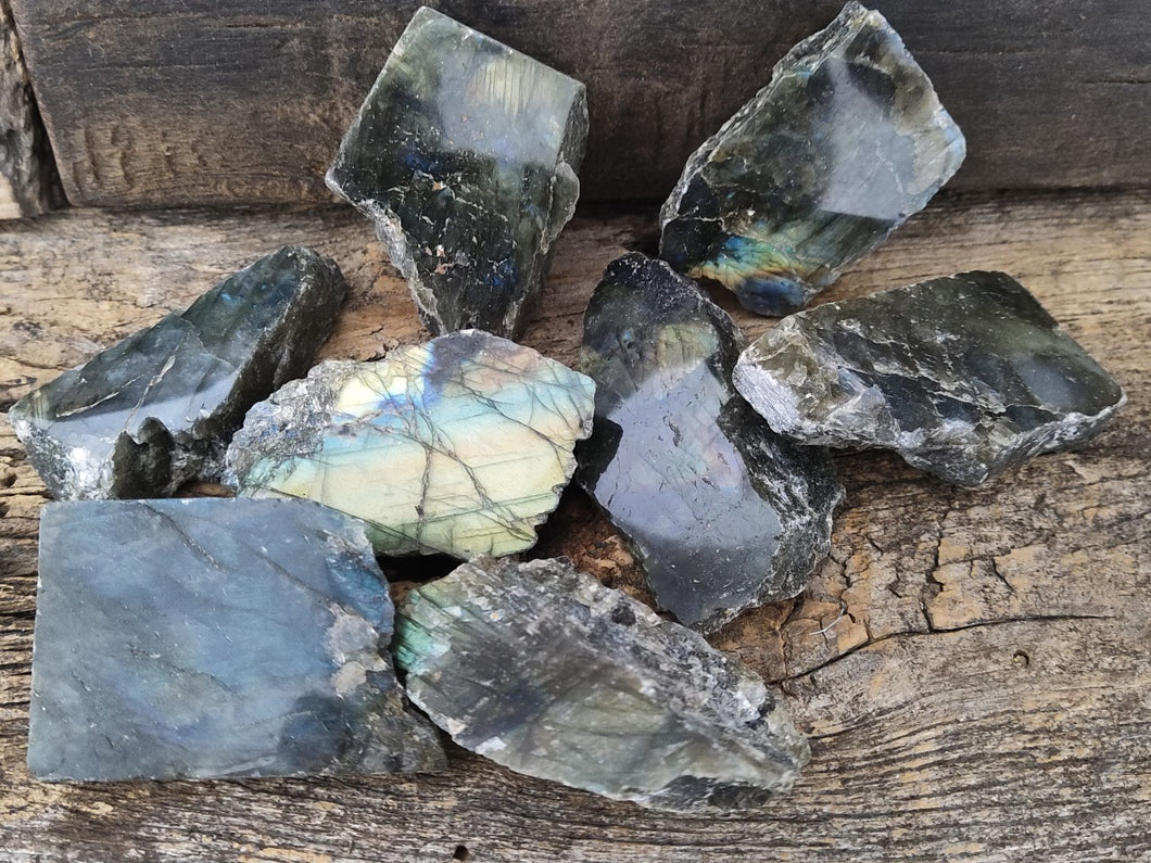 Labradorite 1 coté poli